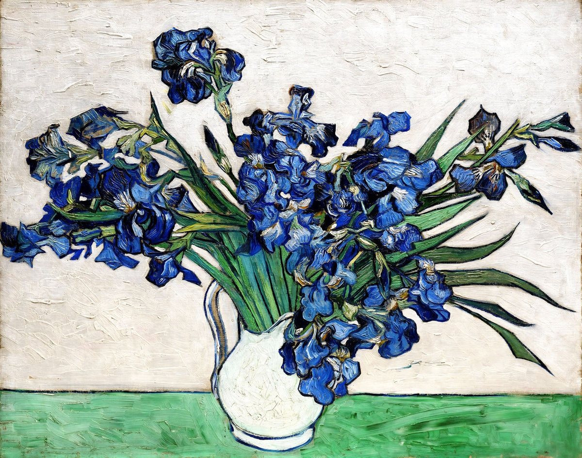 Irises – Vincent van Gogh, 1889, framed
