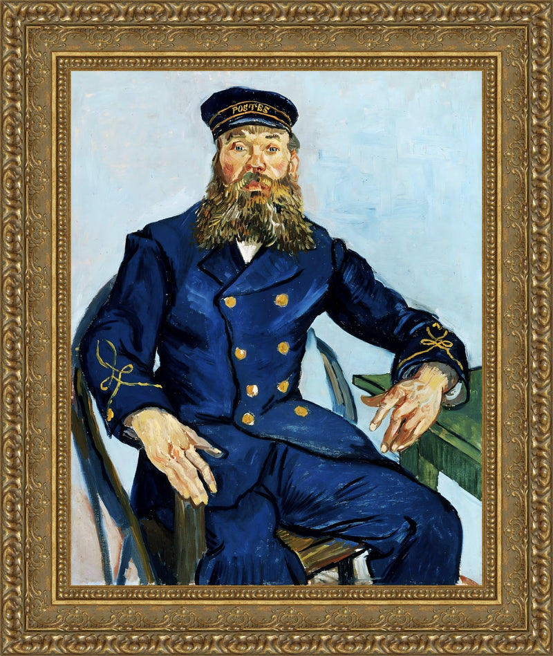 Portrait of the Postman Joseph Roulin – Vincent van Gogh, 1888