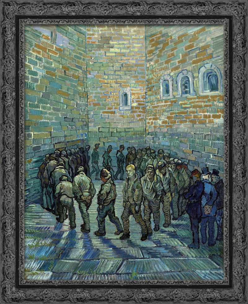 Prisoners Exercising (After Dore) – Vincent van Gogh, 1890