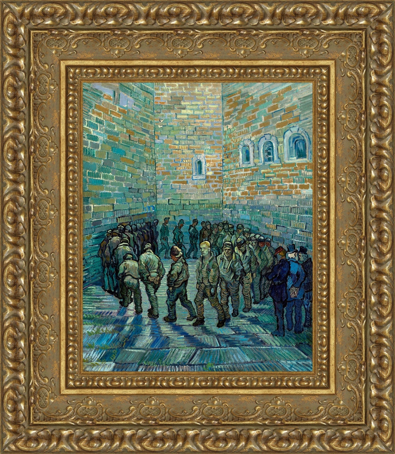 Prisoners Exercising (After Dore) – Vincent van Gogh, 1890