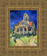 The Church at Auvers – Vincent van Gogh, 1890