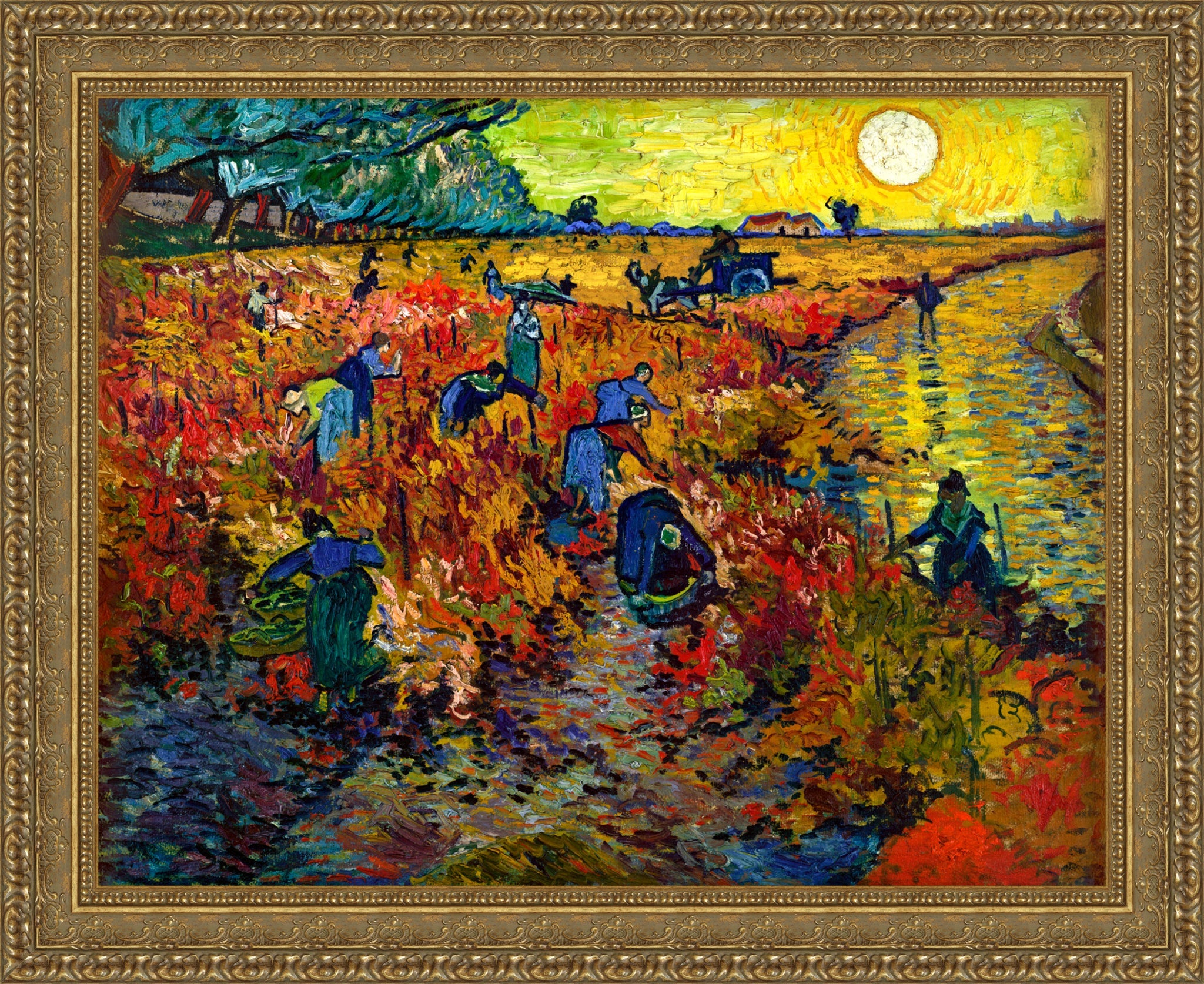 The Red Vineyard