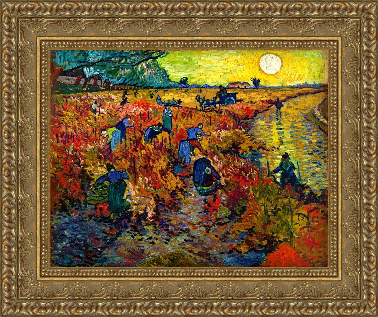 The Red Vineyard – Vincent van Gogh, 1888