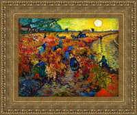 Gold frame