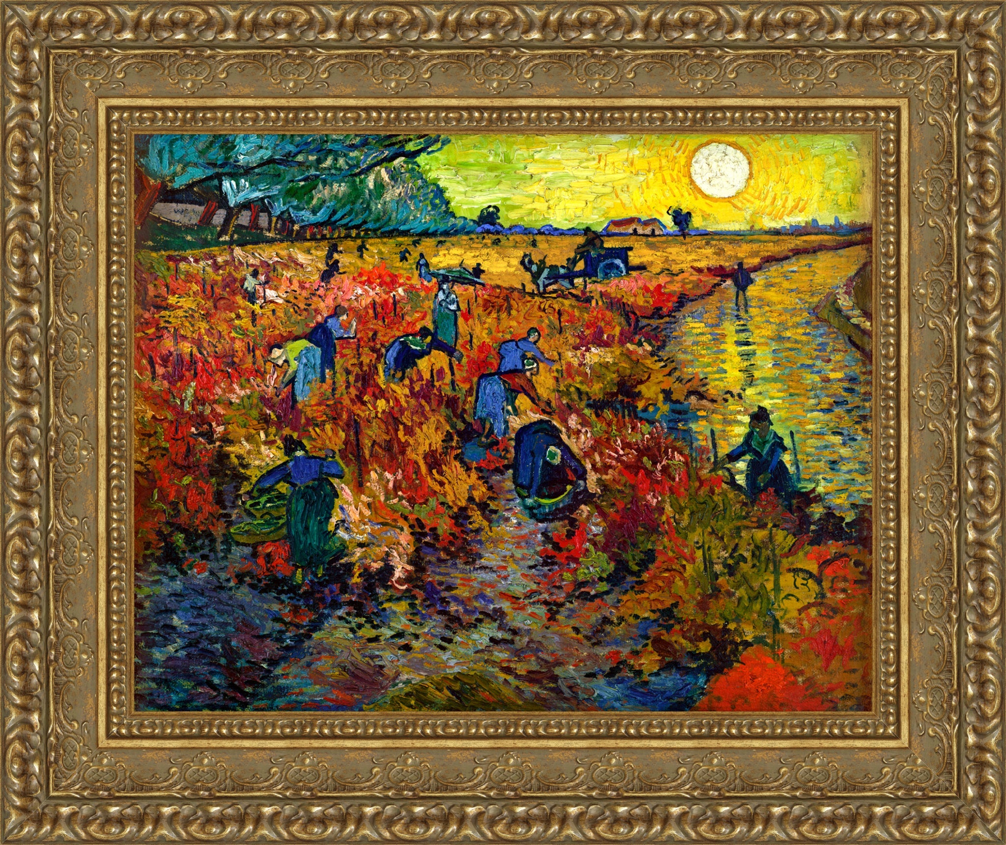 The Red Vineyard
