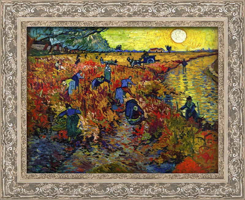 The Red Vineyard – Vincent van Gogh, 1888