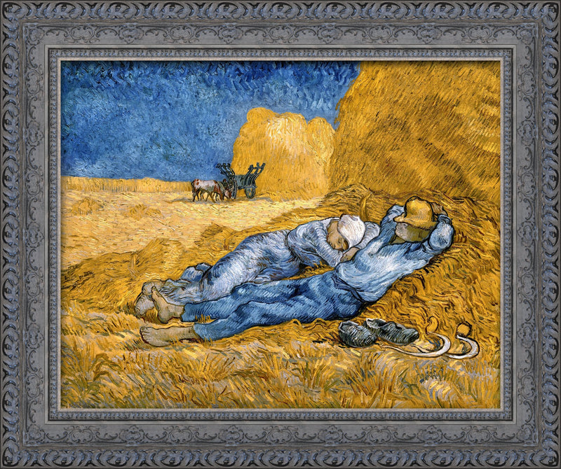 The Siesta – Vincent van Gogh, 1890