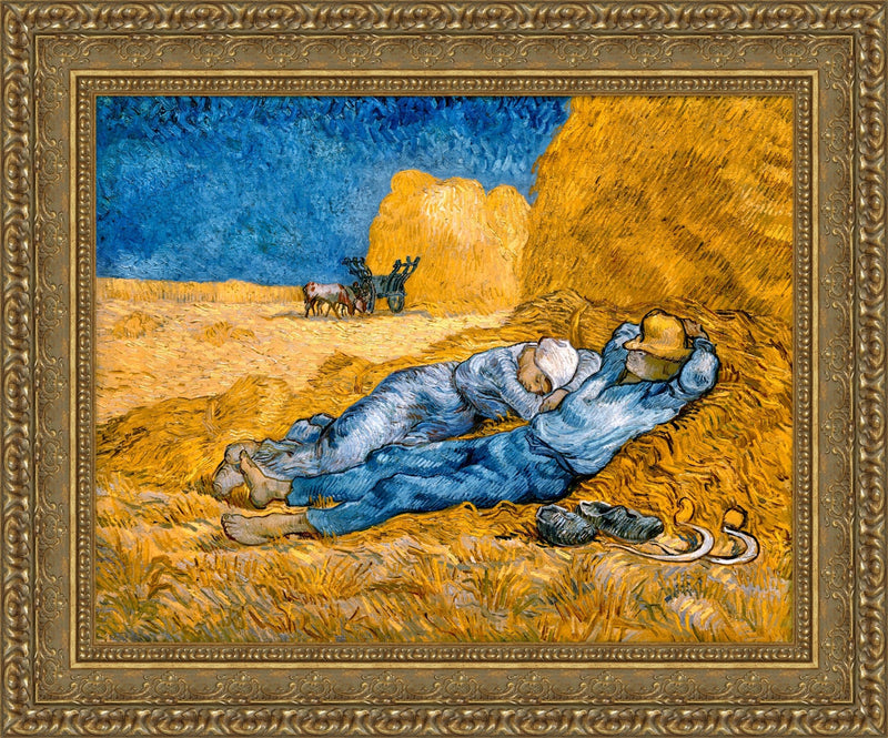 The Siesta – Vincent van Gogh, 1890