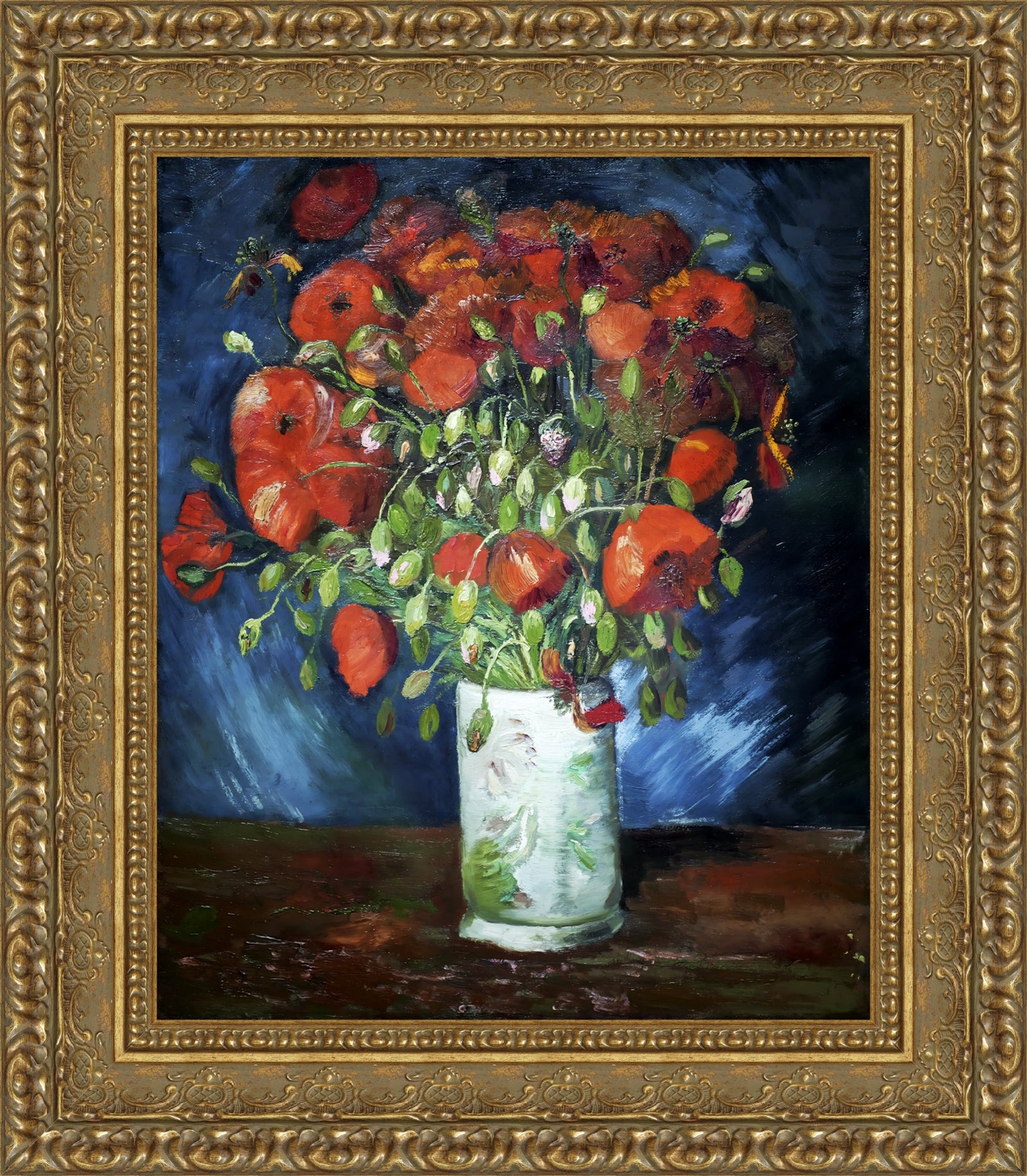 Vase with Poppies – Vincent van Gogh, 1886