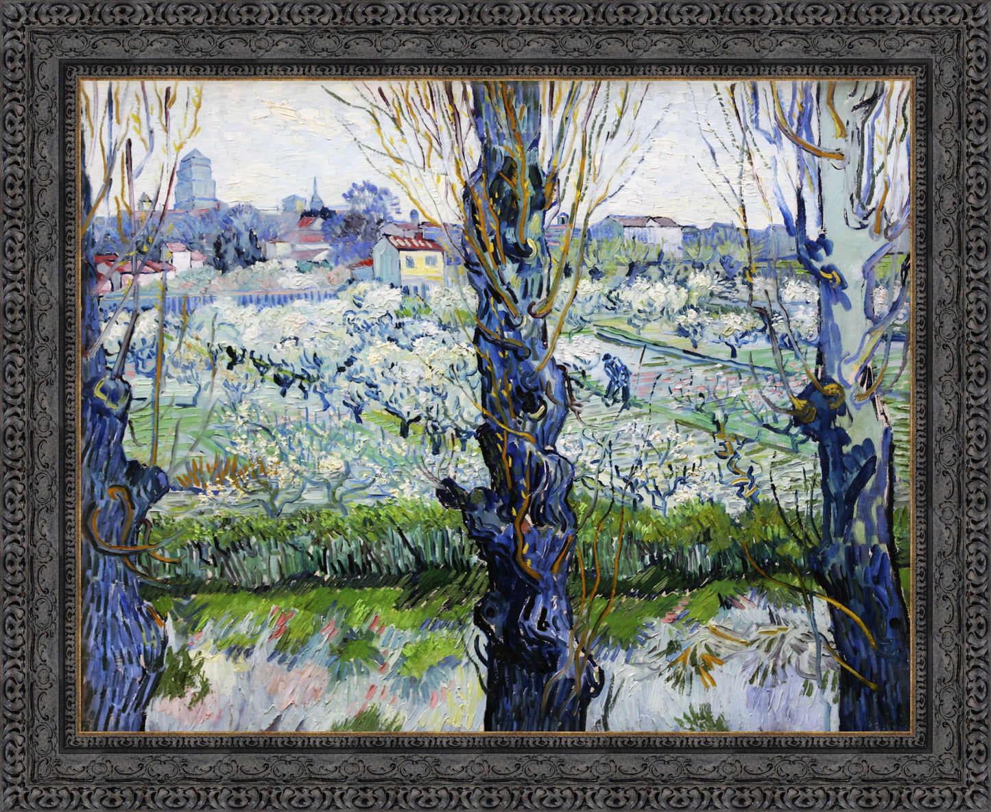 View of Arles, Flowering Orchards