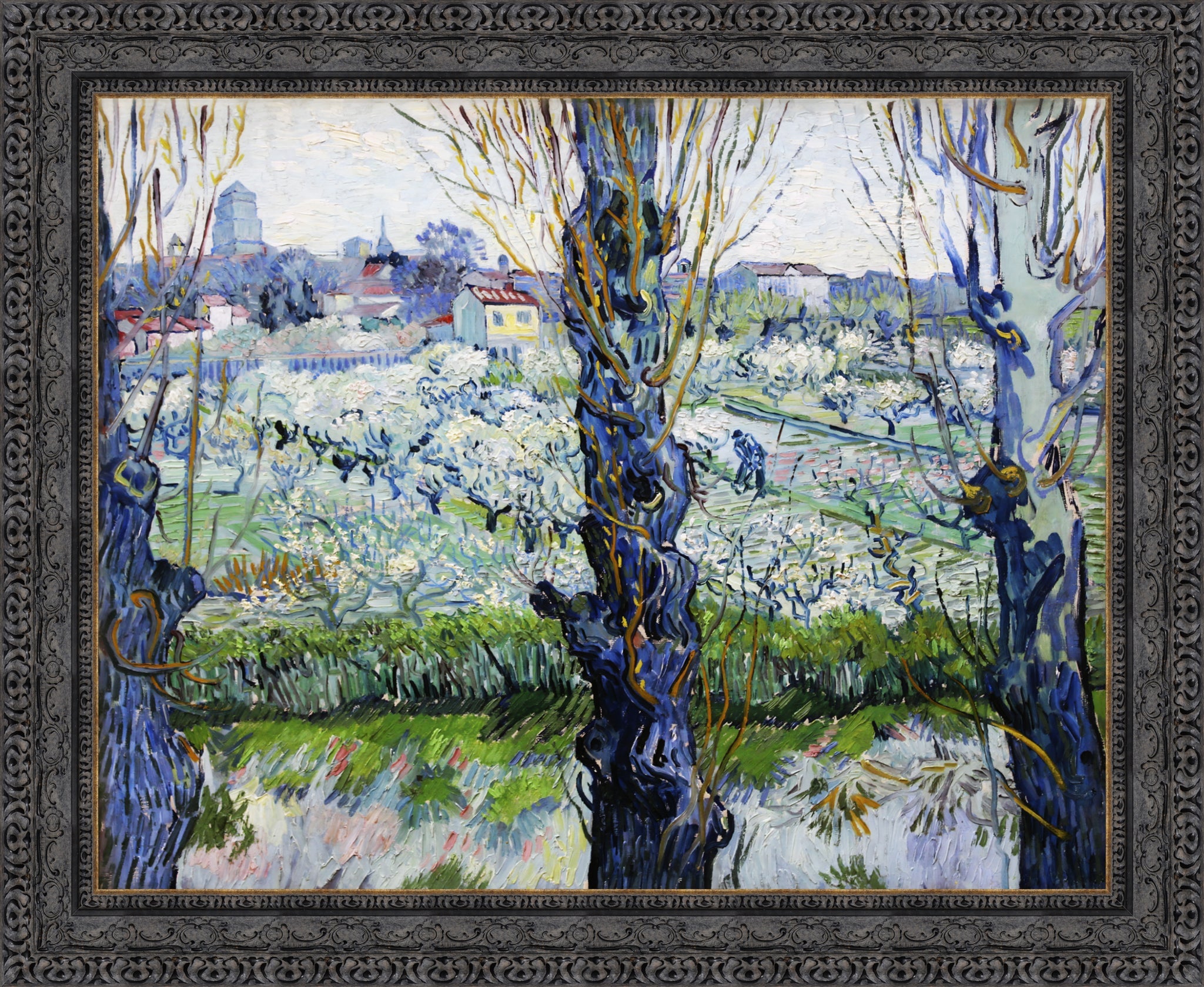 View of Arles, Flowering Orchards