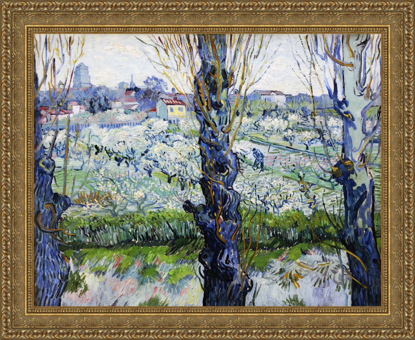 View of Arles, Flowering Orchards