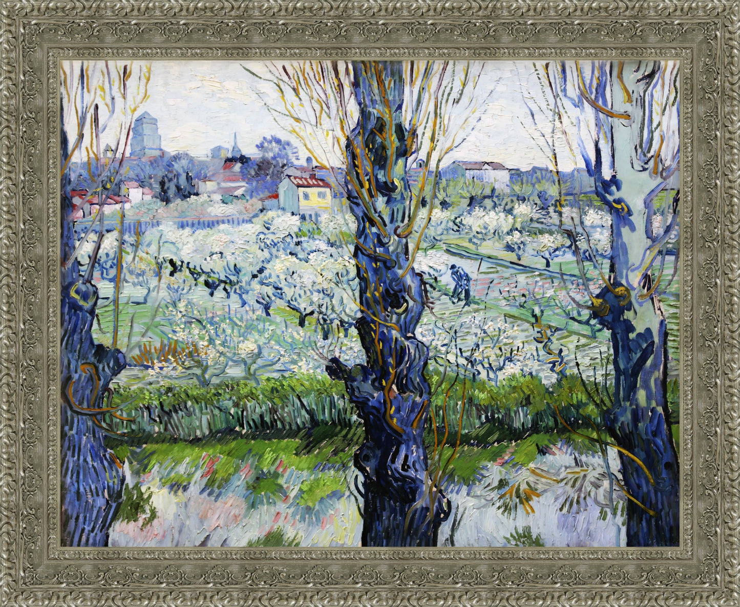 View of Arles, Flowering Orchards