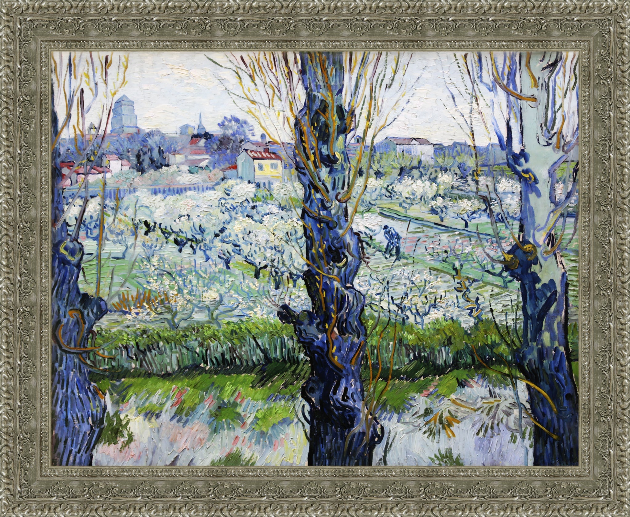 View of Arles, Flowering Orchards