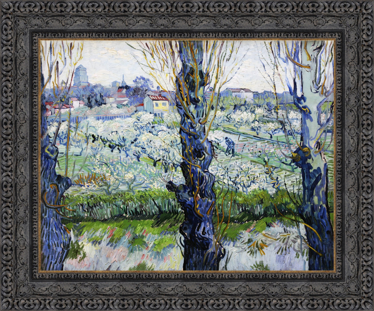 View of Arles, Flowering Orchards