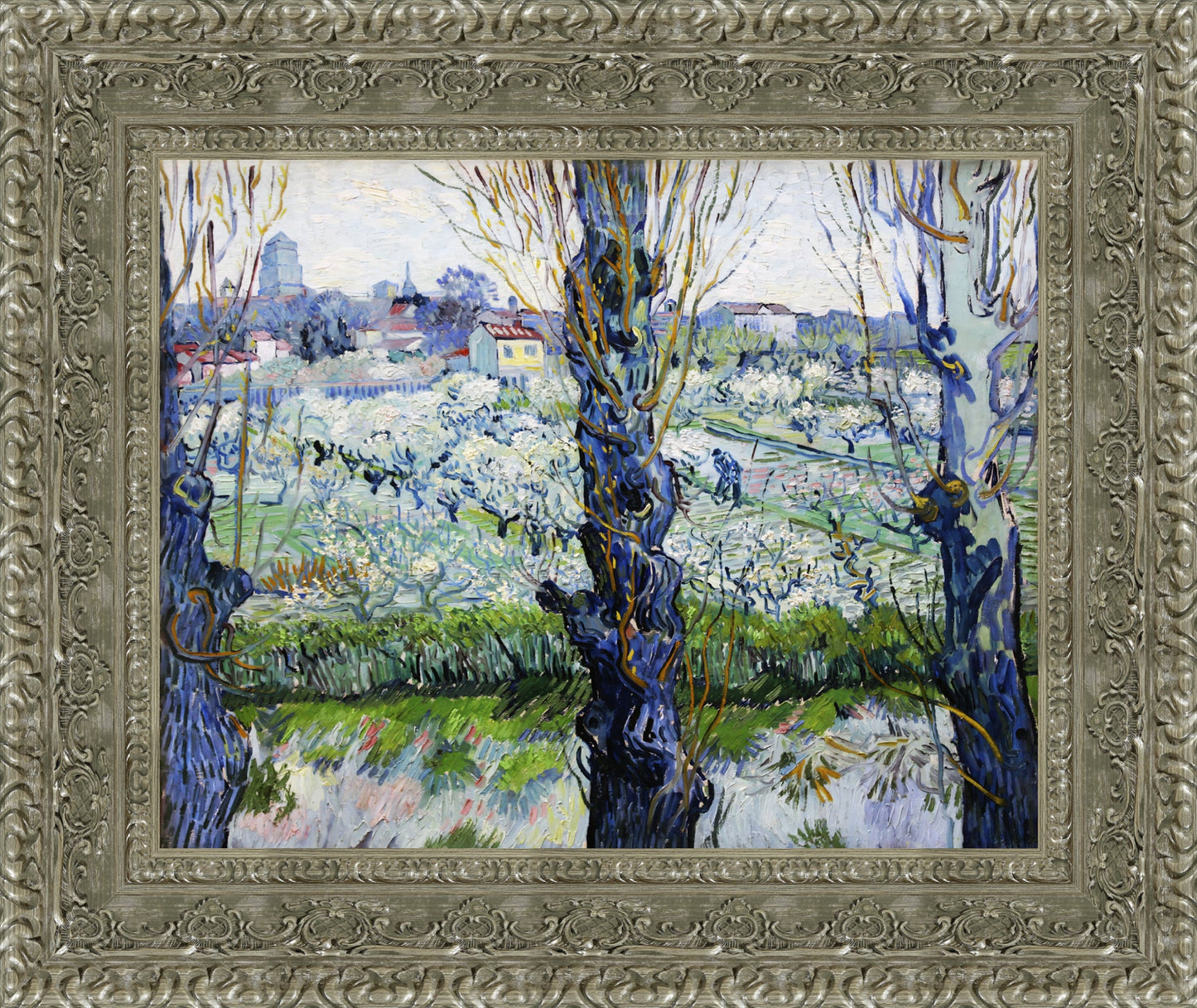 View of Arles, Flowering Orchards