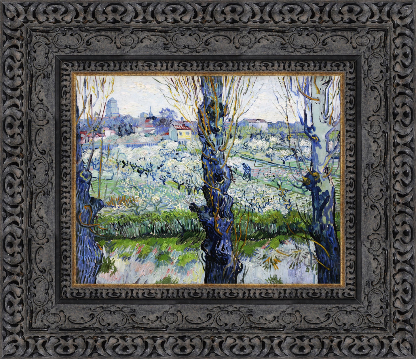 View of Arles, Flowering Orchards