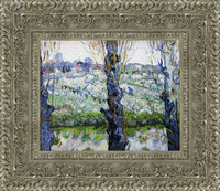 Silver frame