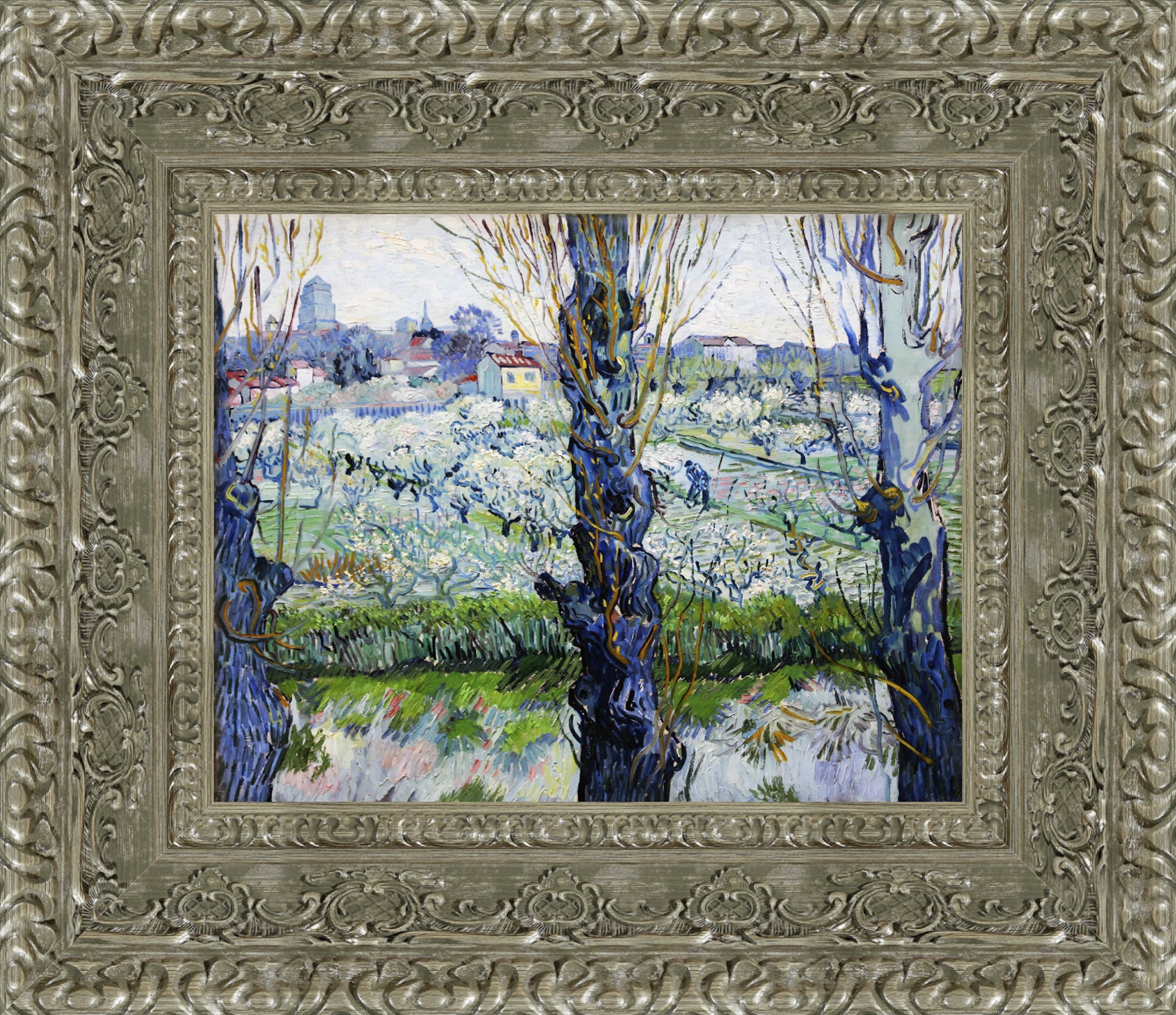 View of Arles, Flowering Orchards