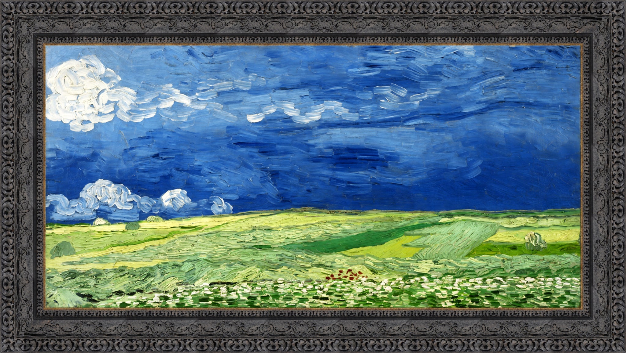 Wheatfield under Thunderclouds