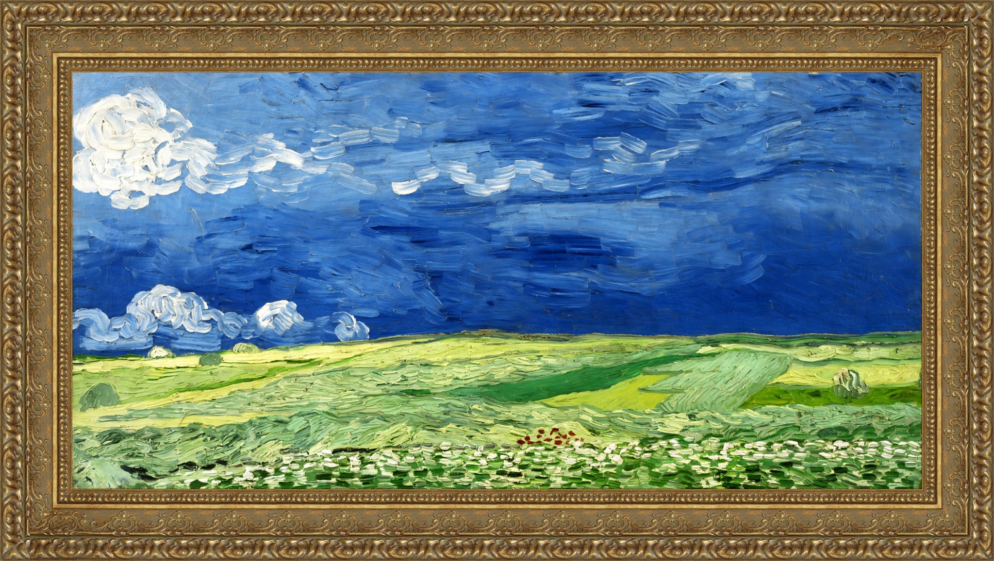 Wheatfield under Thunderclouds