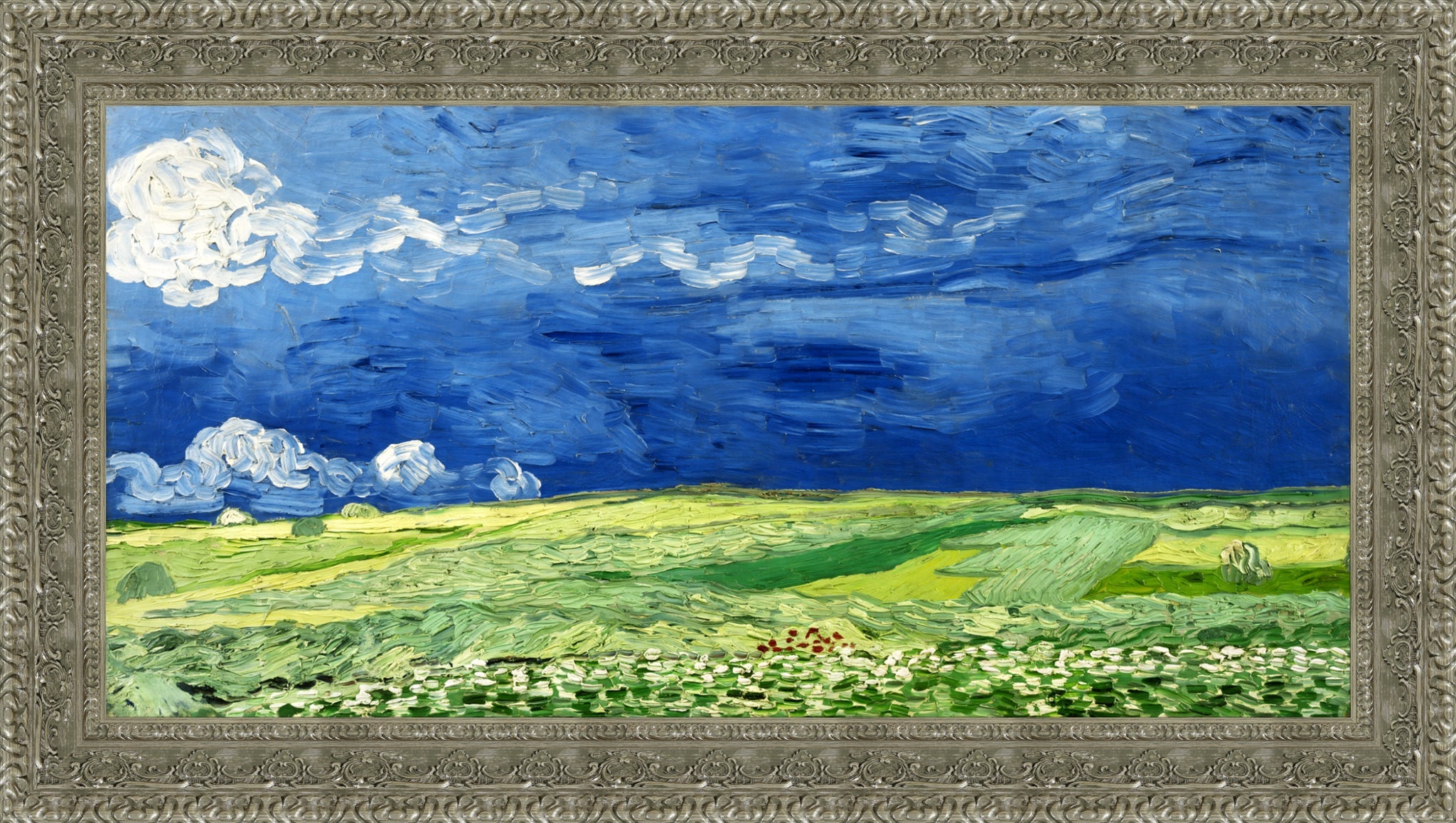 Wheatfield under Thunderclouds