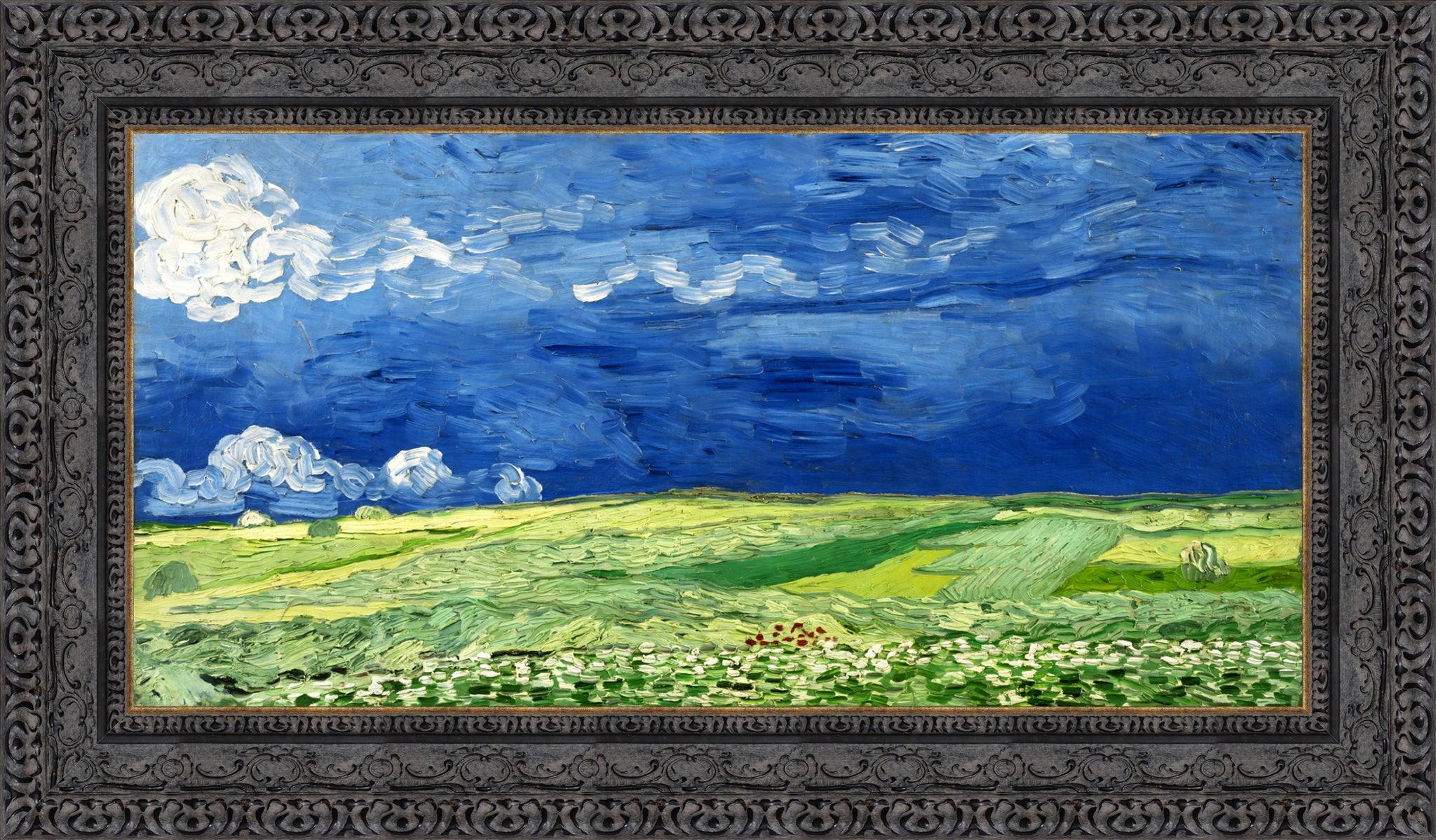 Wheatfield under Thunderclouds