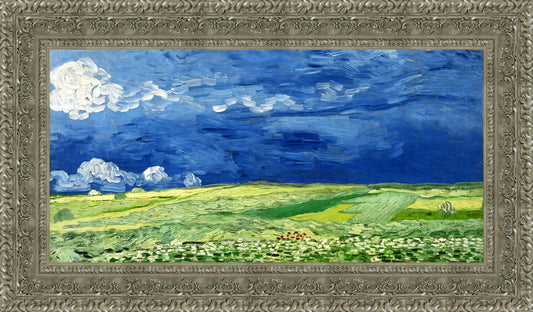 Wheatfield under Thunderclouds