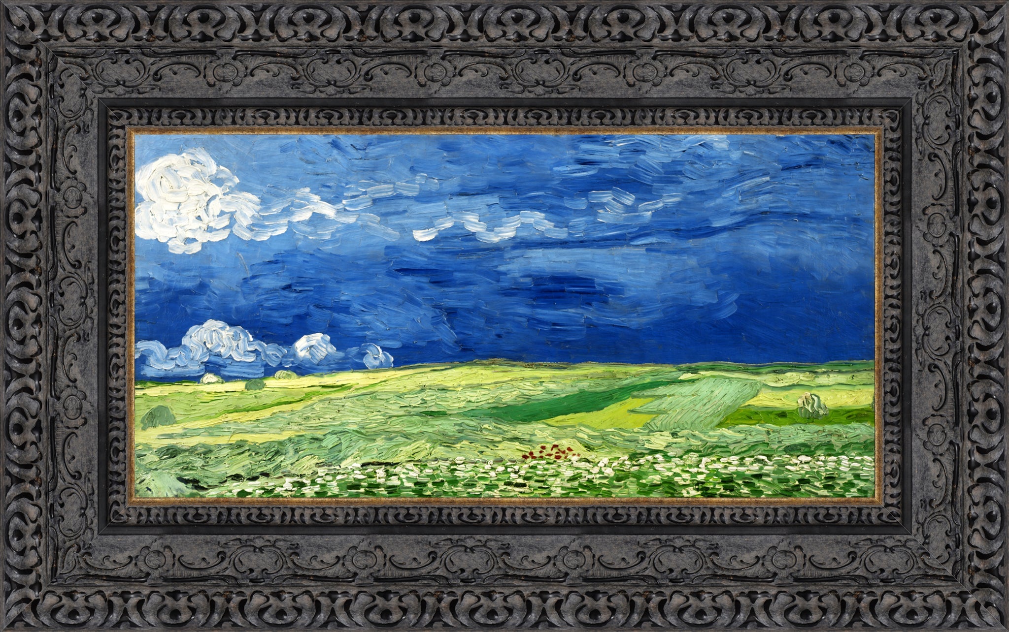 Wheatfield under Thunderclouds