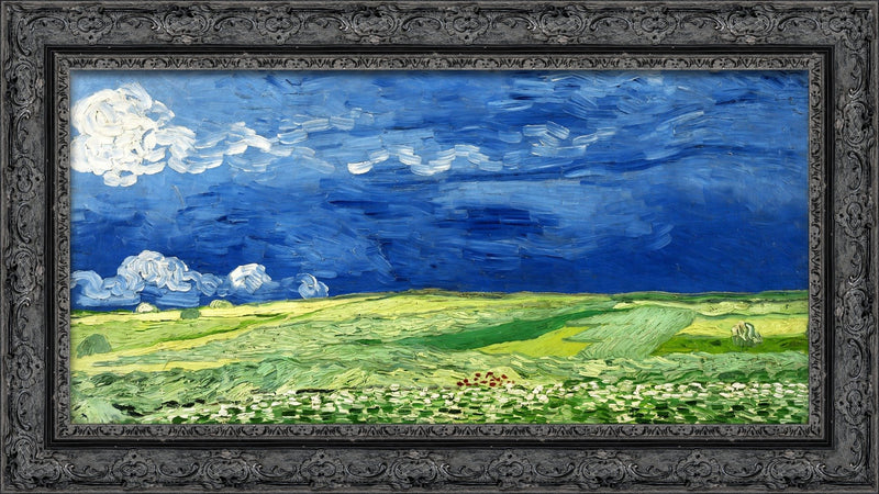Wheatfield under Thunderclouds – Vincent van Gogh, 1890