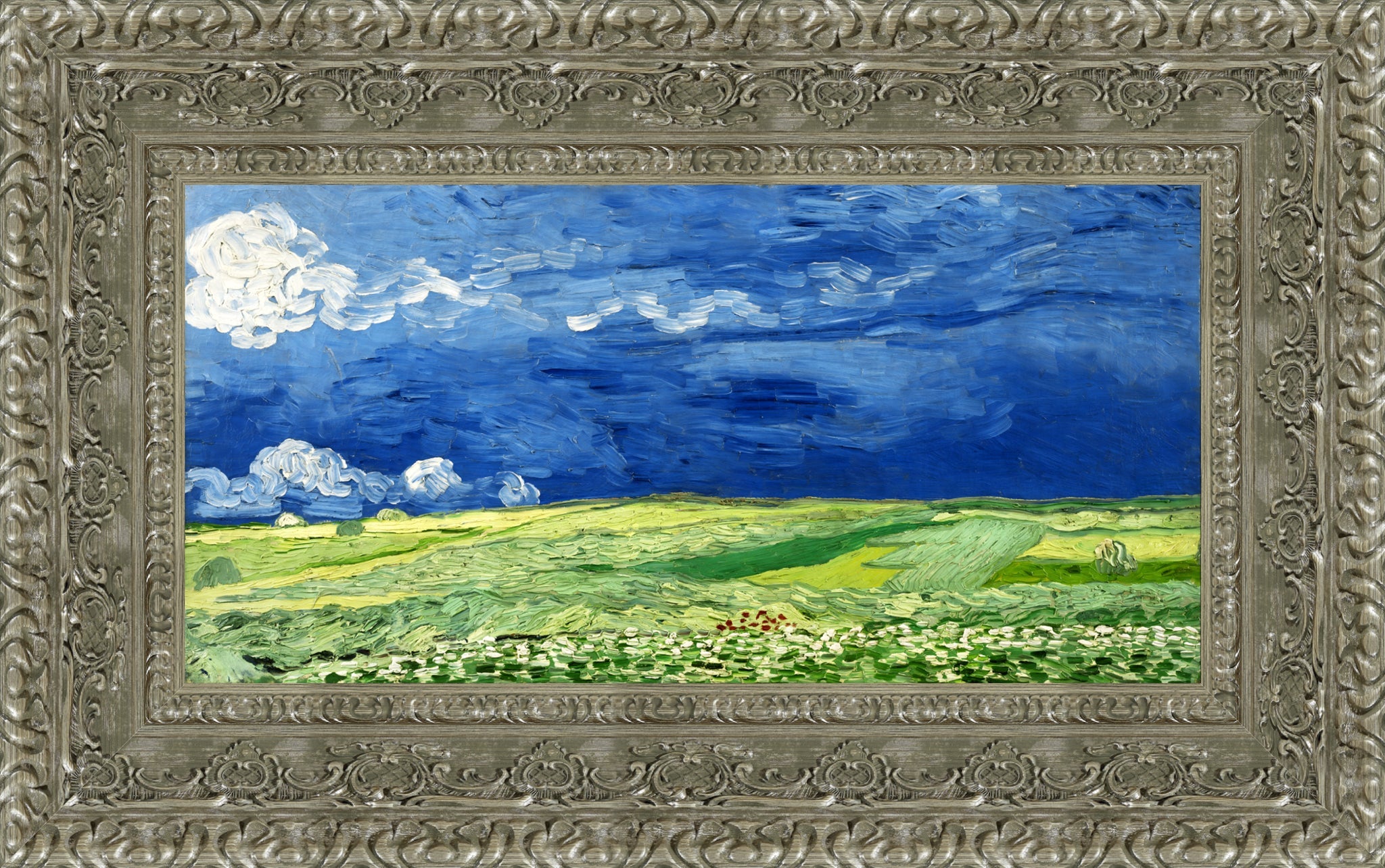 Wheatfield under Thunderclouds
