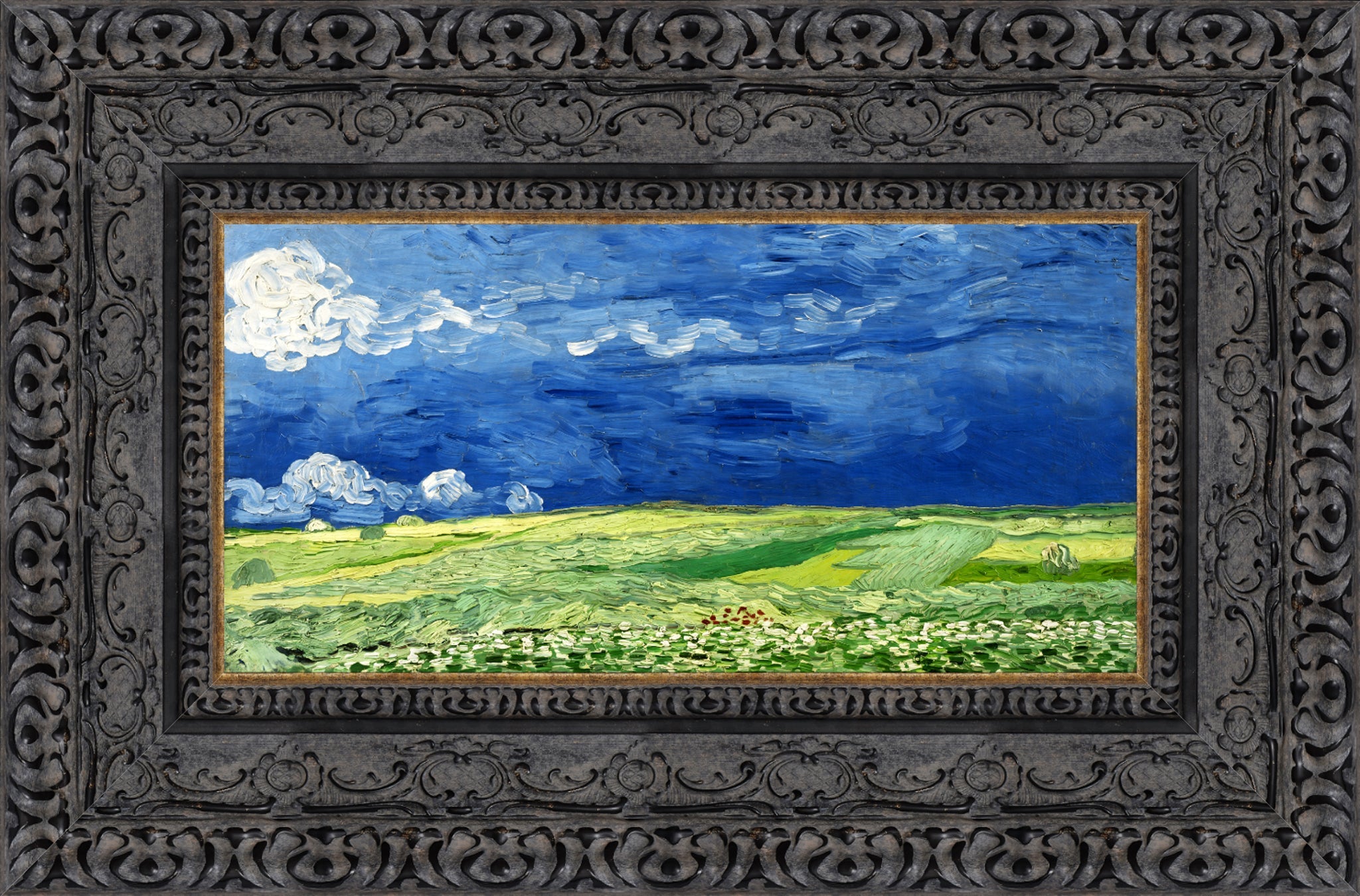 Wheatfield under Thunderclouds