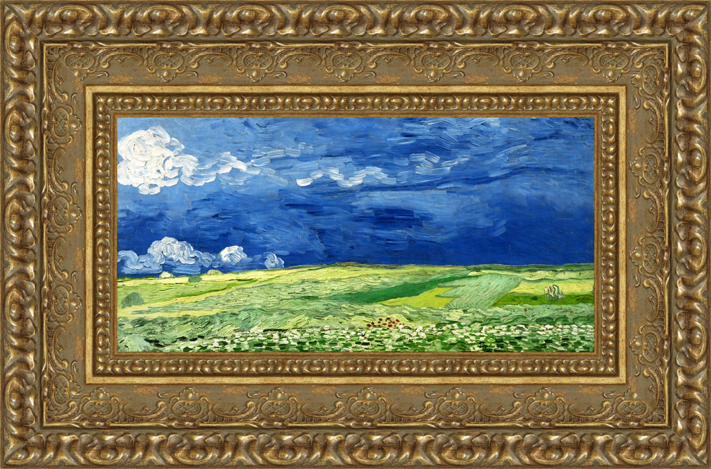 Wheatfield under Thunderclouds