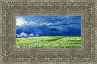 Silver frame
