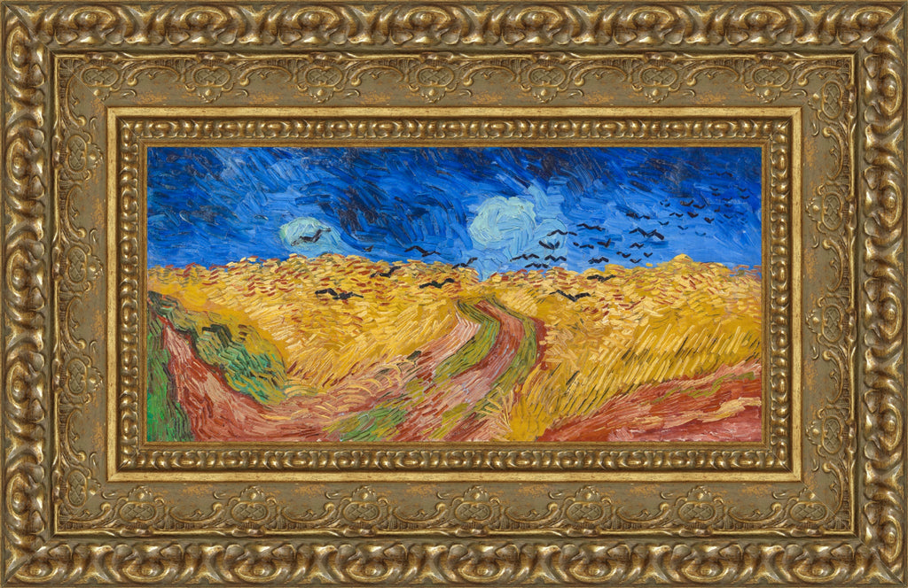Wheatfield with Crows