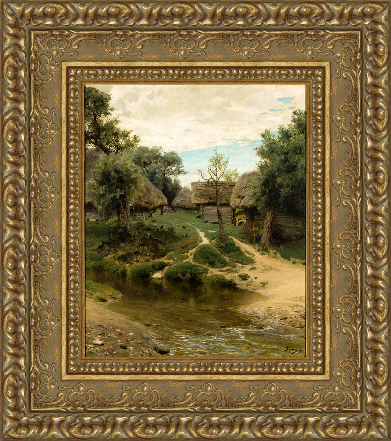 Backyards – Vasily Polenov, 1878