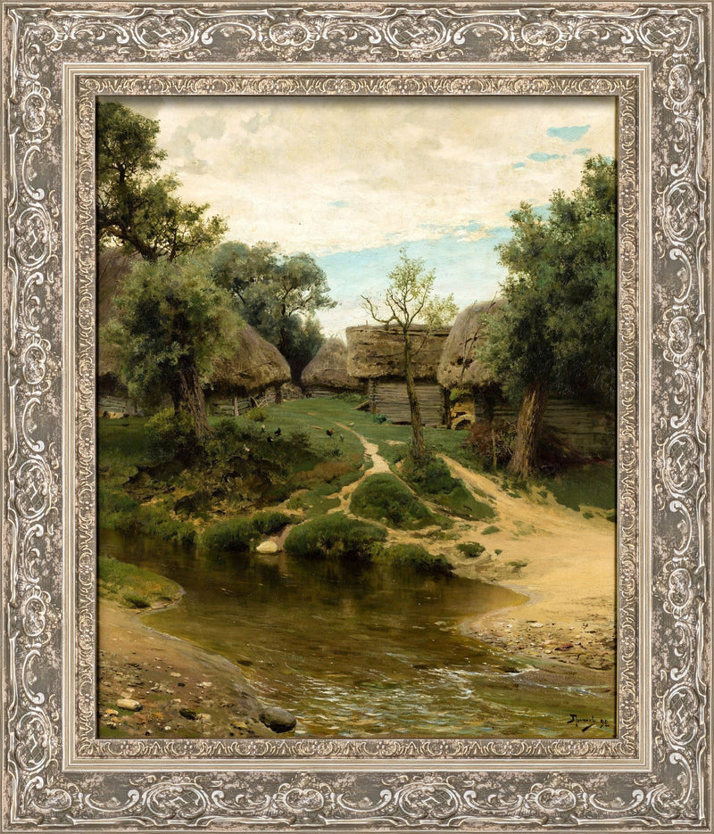 Backyards – Vasily Polenov, 1878