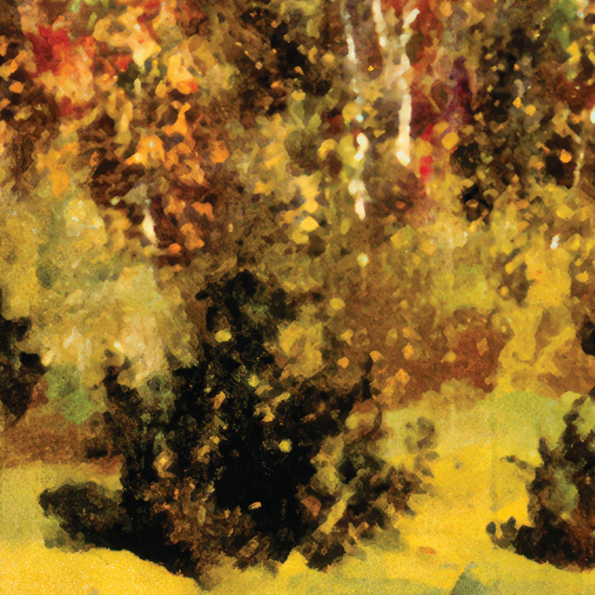 Golden Autumn – Vasily Polenov, 1893, print detail at full resolution