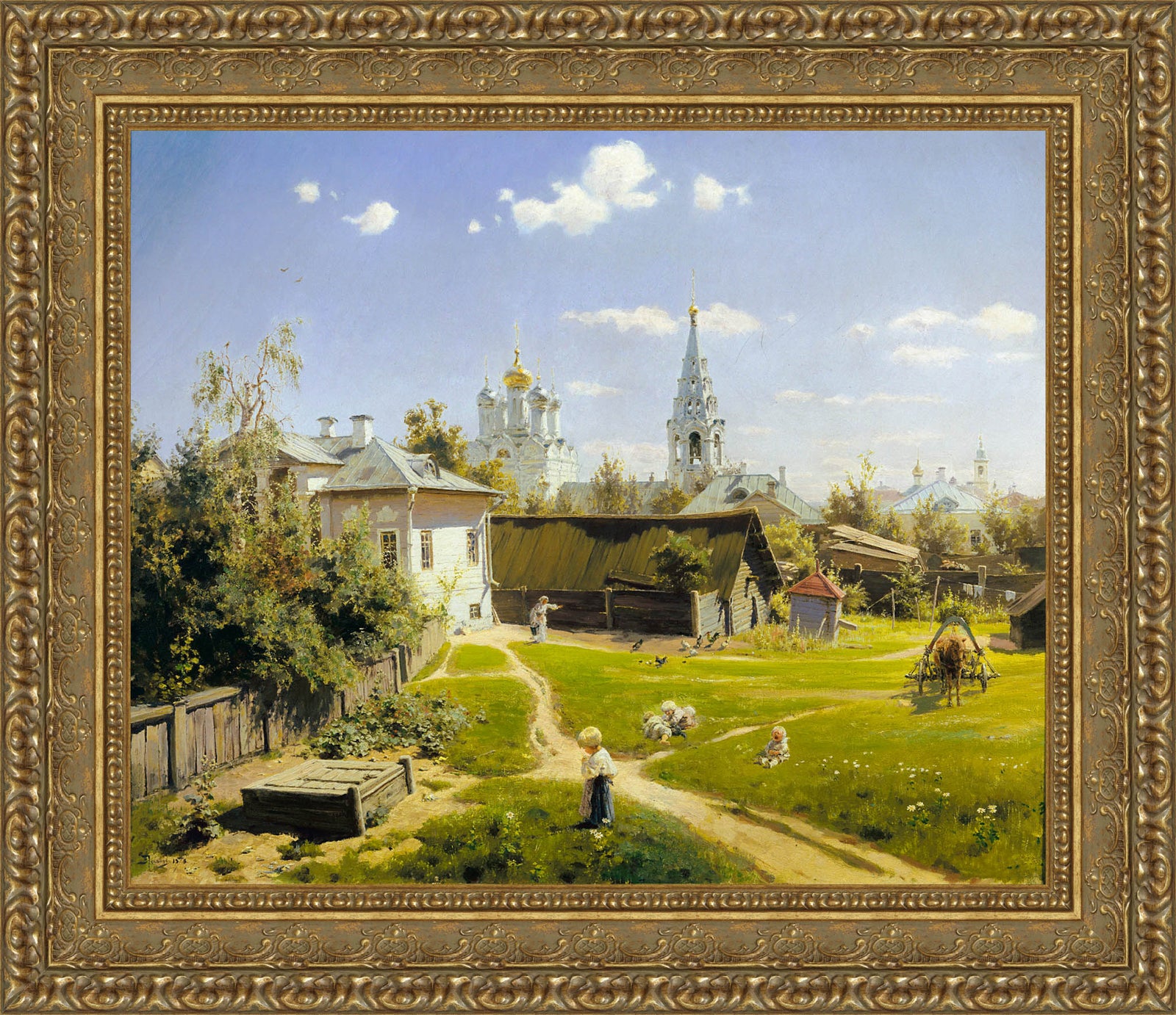 Moscow Patio – Vasily Polenov, 1878
