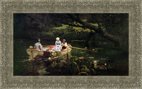 Silver frame