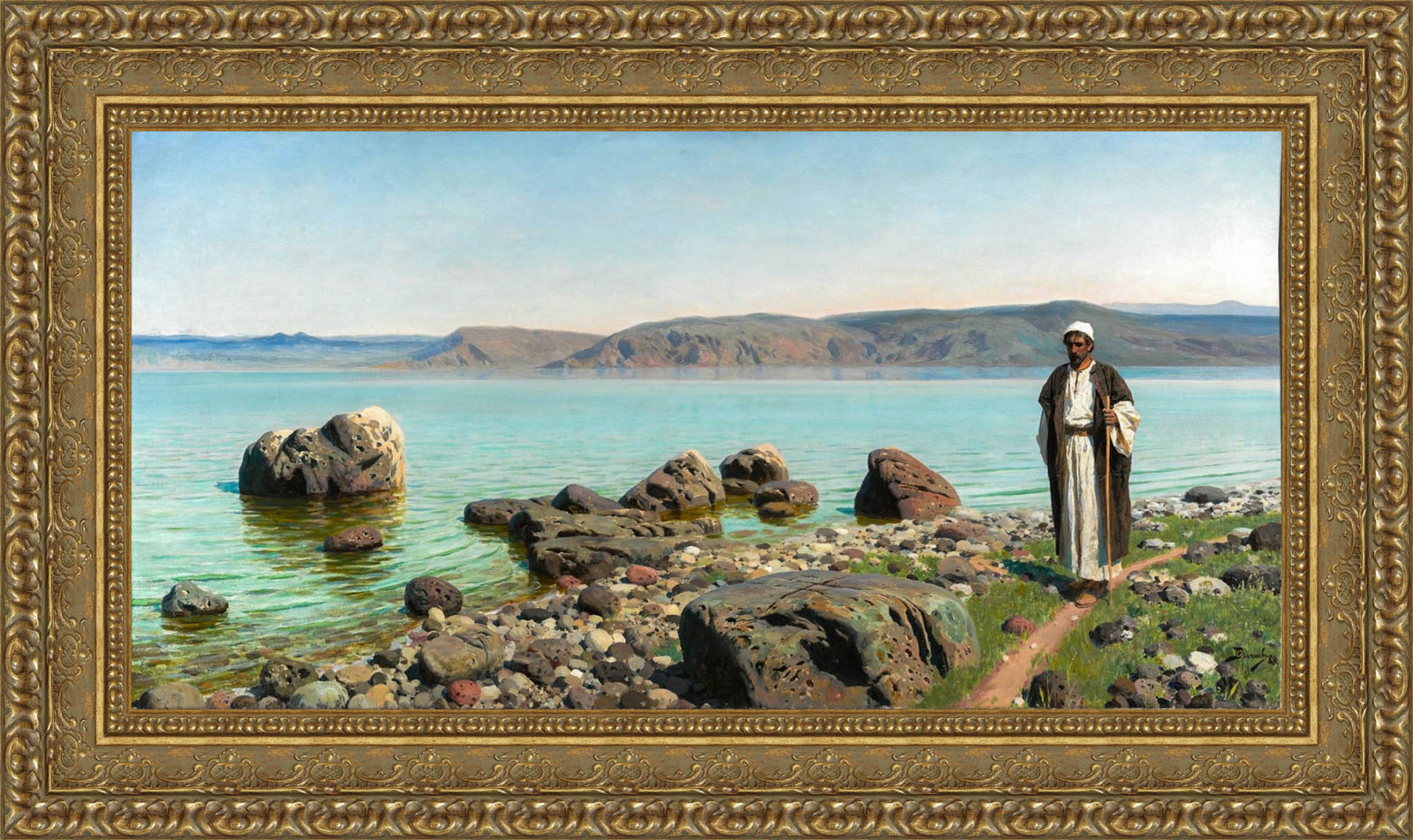 On the Sea of Galilee – Vasily Polenov, 1888