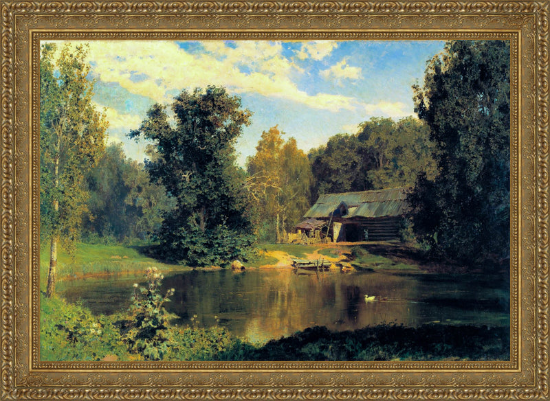 Pond at Abramtsevo – Vasily Polenov, 1883