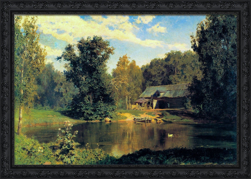 Pond at Abramtsevo – Vasily Polenov, 1883