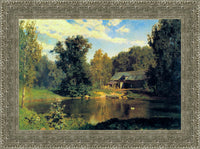 Silver frame
