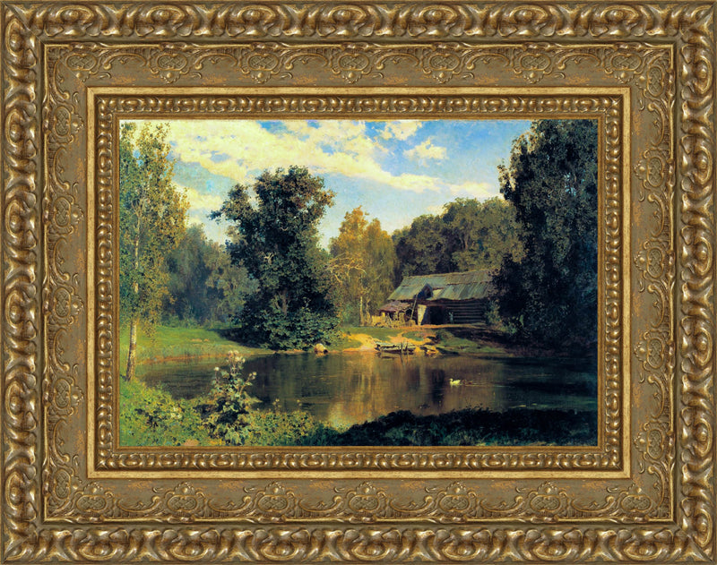 Pond at Abramtsevo – Vasily Polenov, 1883