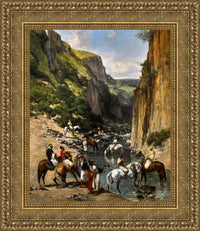 Gold frame