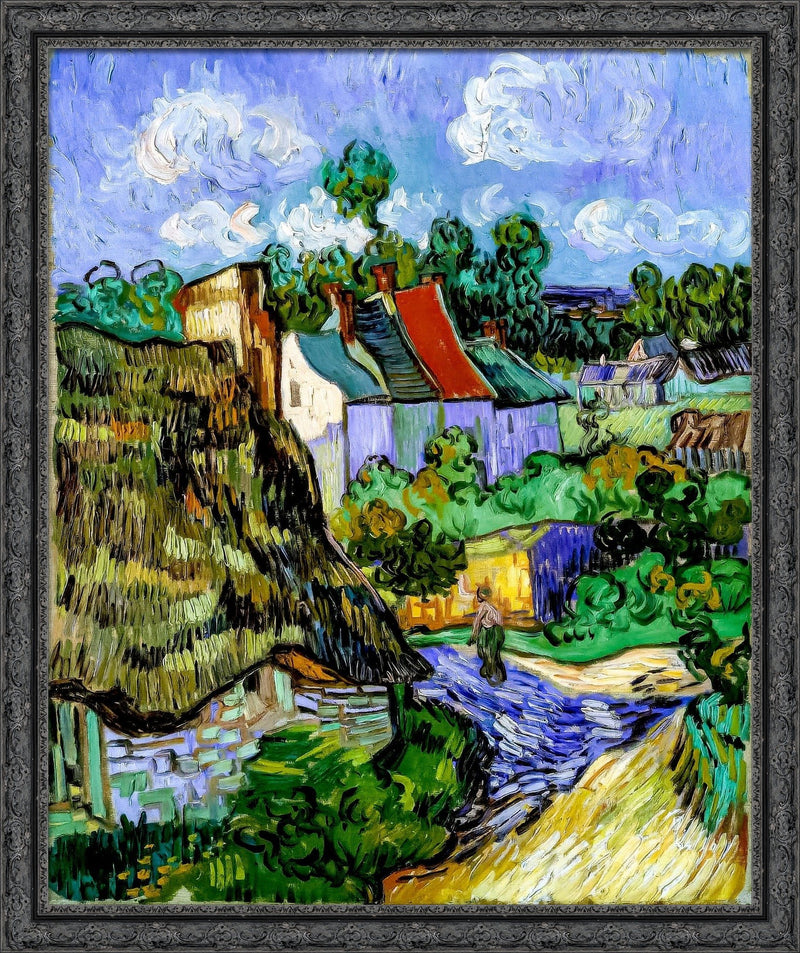 Houses at Auvers – Vincent van Gogh, 1890