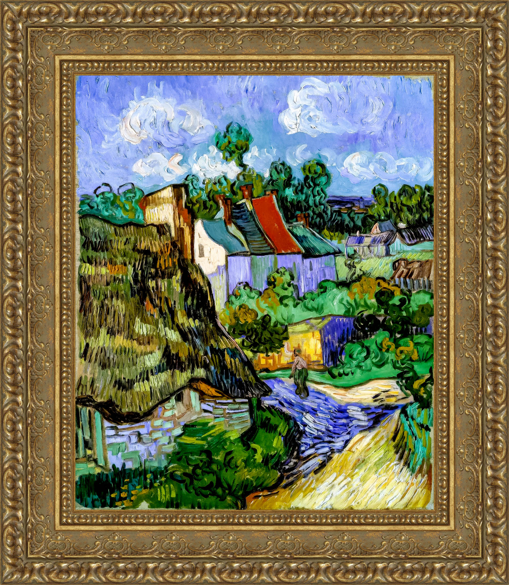 Houses at Auvers - Canvas Classics
