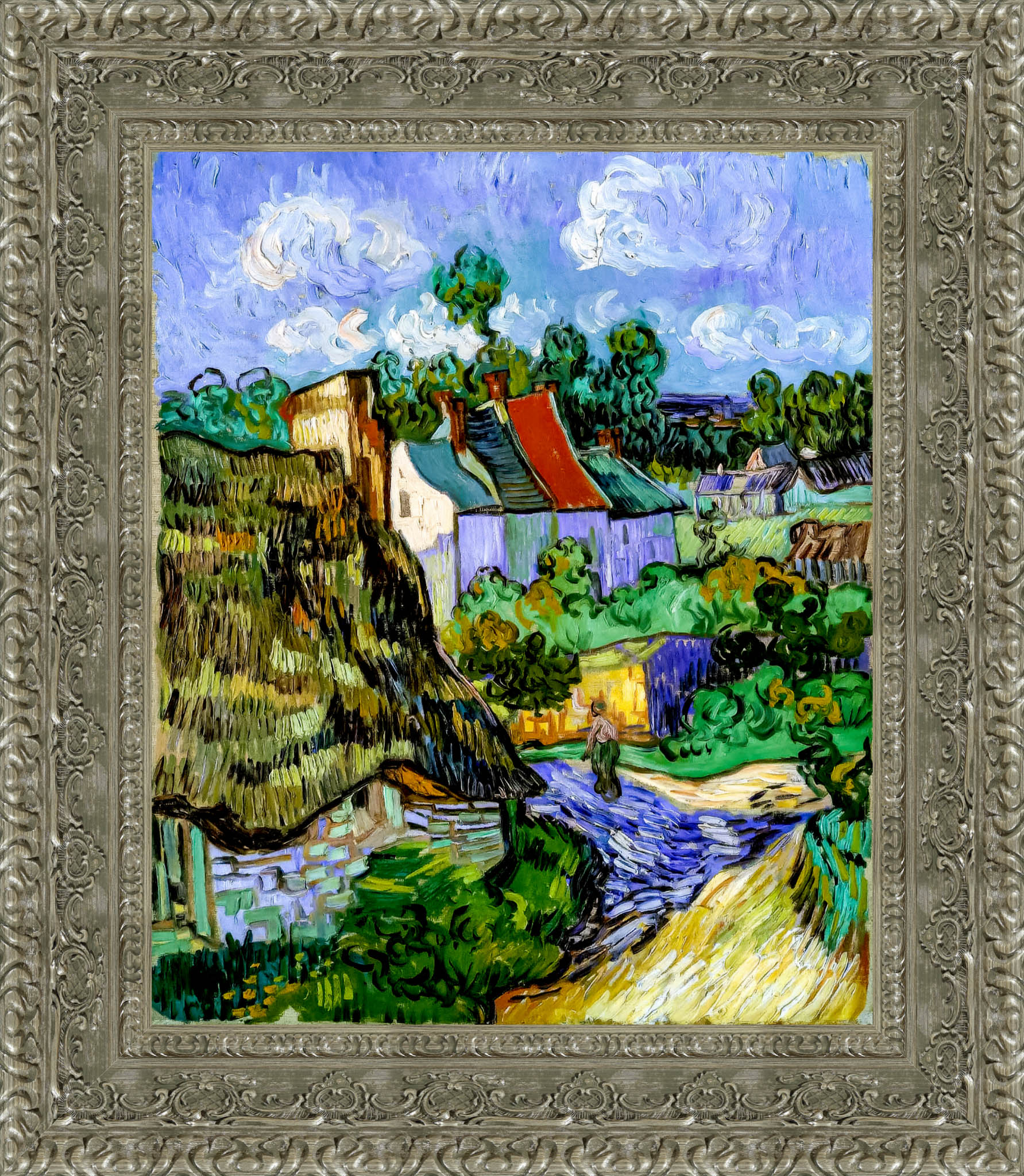 Houses at Auvers - Canvas Classics
