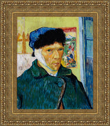 Self Portrait With Bandaged Ear – Vincent van Gogh, 1889